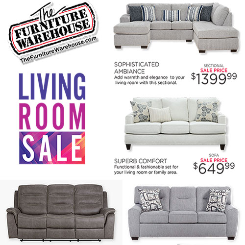 Give Your Living Room A New Look! Shop Our Living Room Sale!