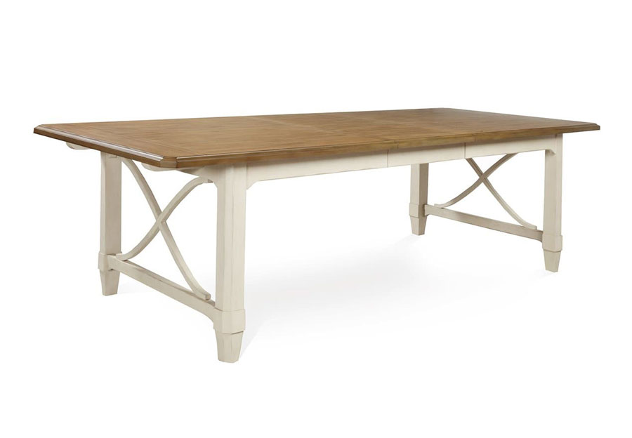 Panama Jack Millbrook Rectangle Dining Table with 18-Inch Leaf