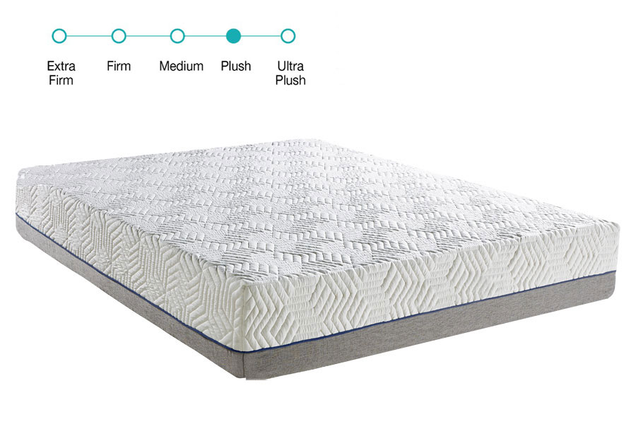 classic brands hybrid 14-inch mattress queen
