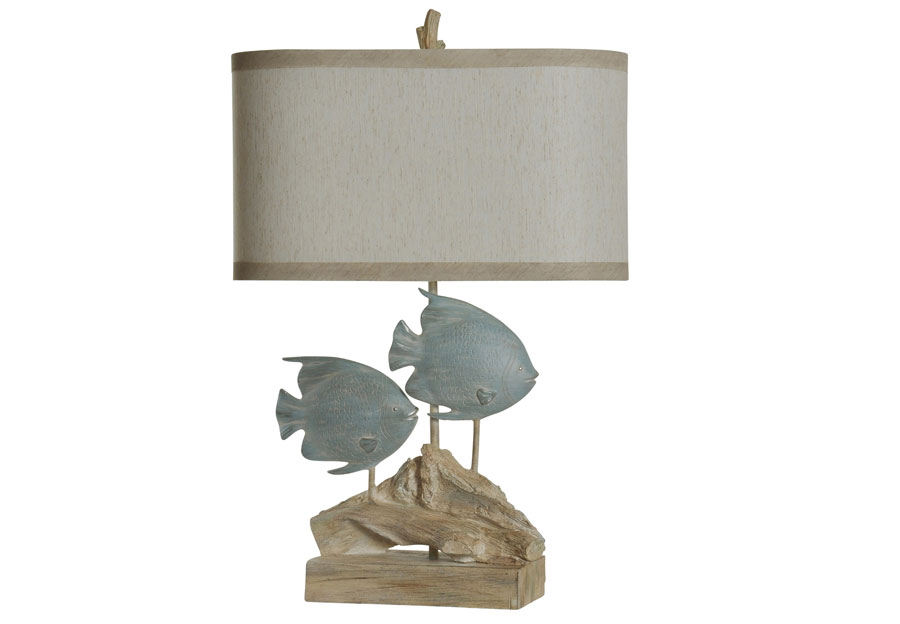 StyleCraft Phegans Bay Table Lamp with Oval Shade