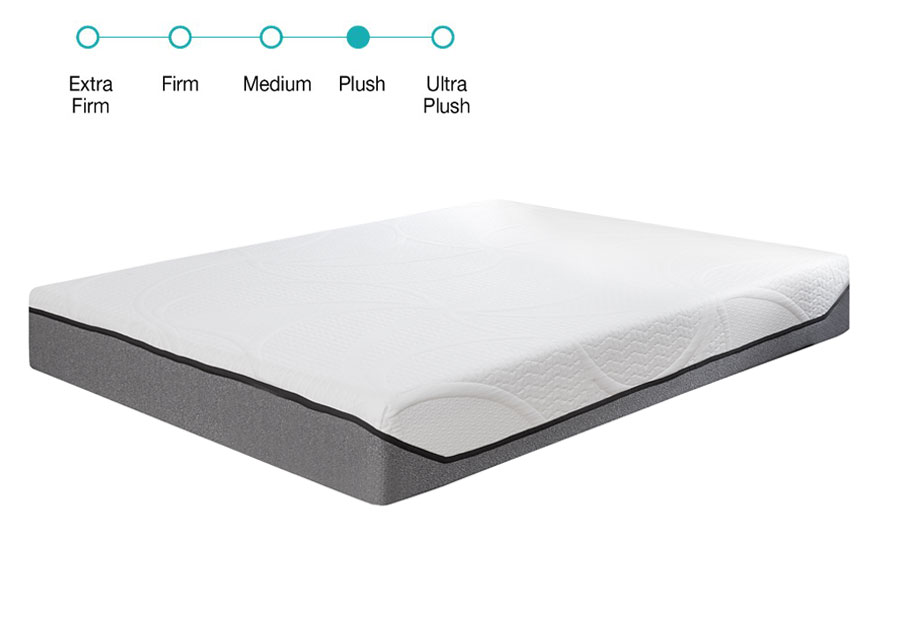 classic brands gel memory foam mattress review