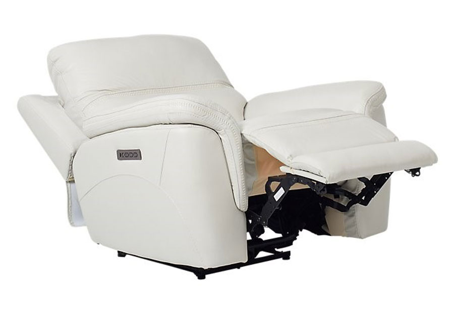 Cheers Santelli Ice Triple Power Leather Match Recliner