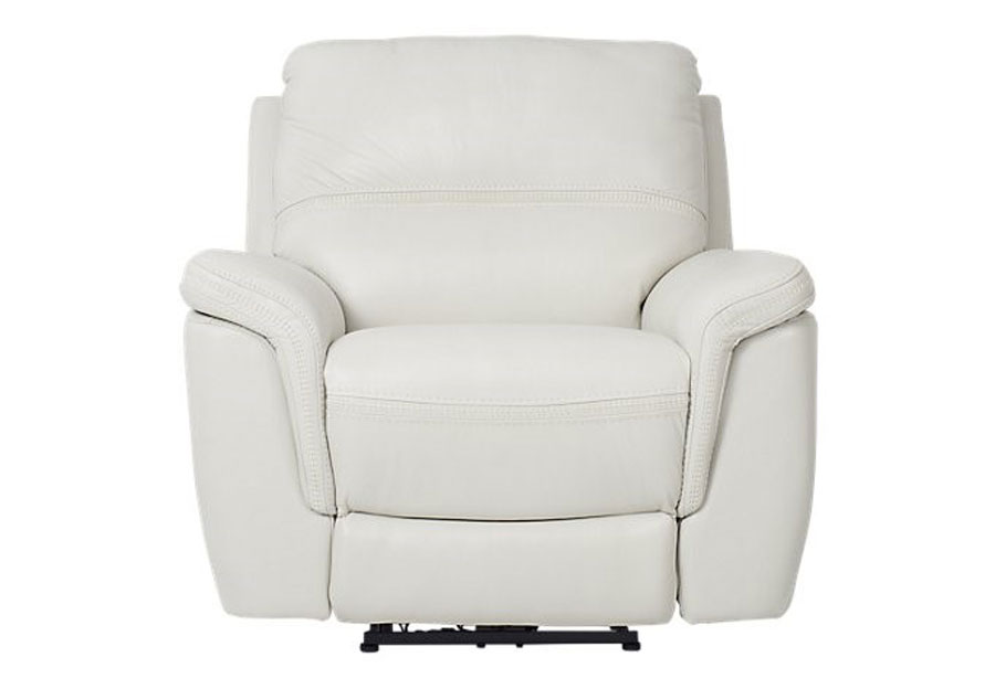 Cheers Santelli Ice Triple Power Leather Match Recliner