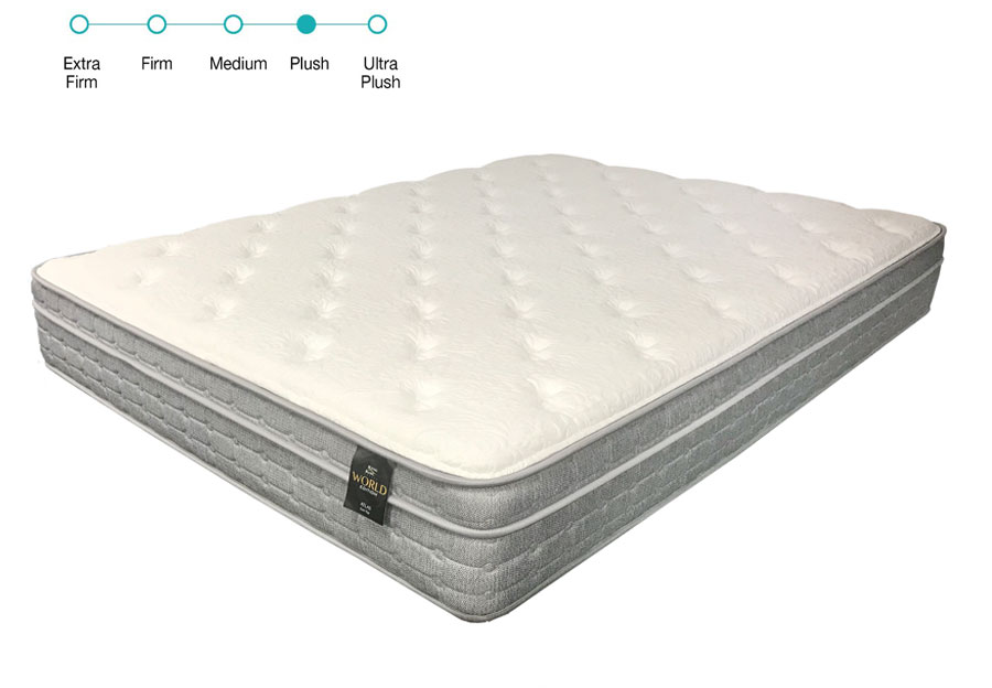 therapedic queen-size euro pillow top mattress set