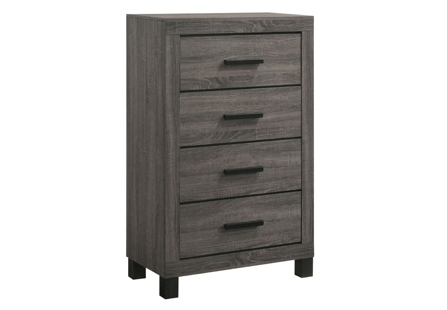 Lifestyle Midtown Grey Four-Drawer Chest