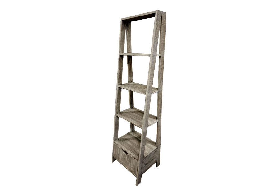 Vintage Furniture Granite Ladder Bookcase