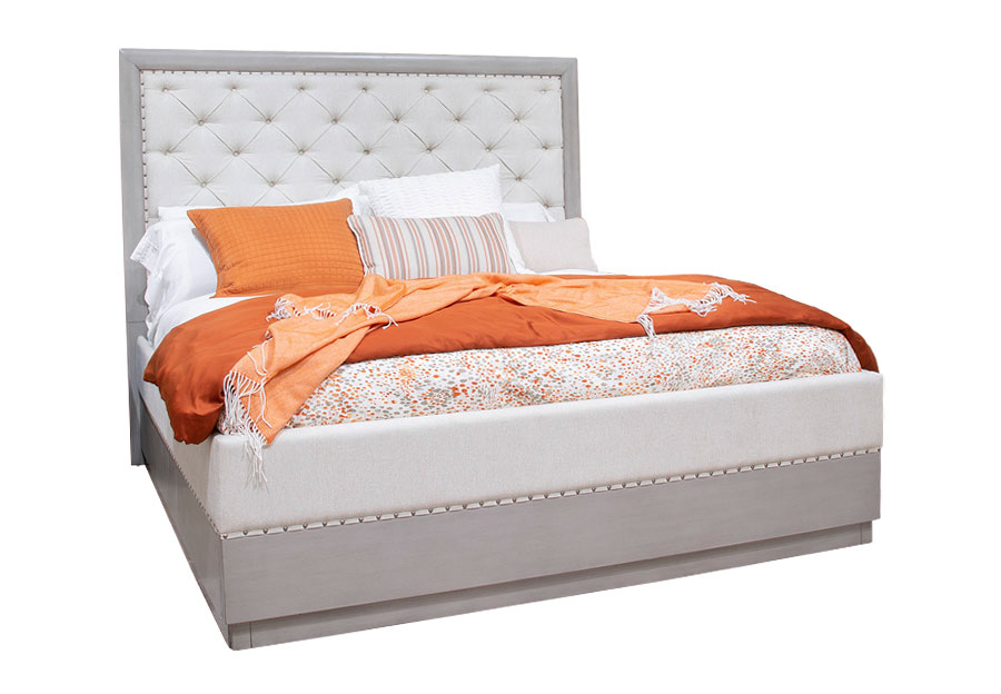 Magnussen Lilliana King Panel Upholstered Bed