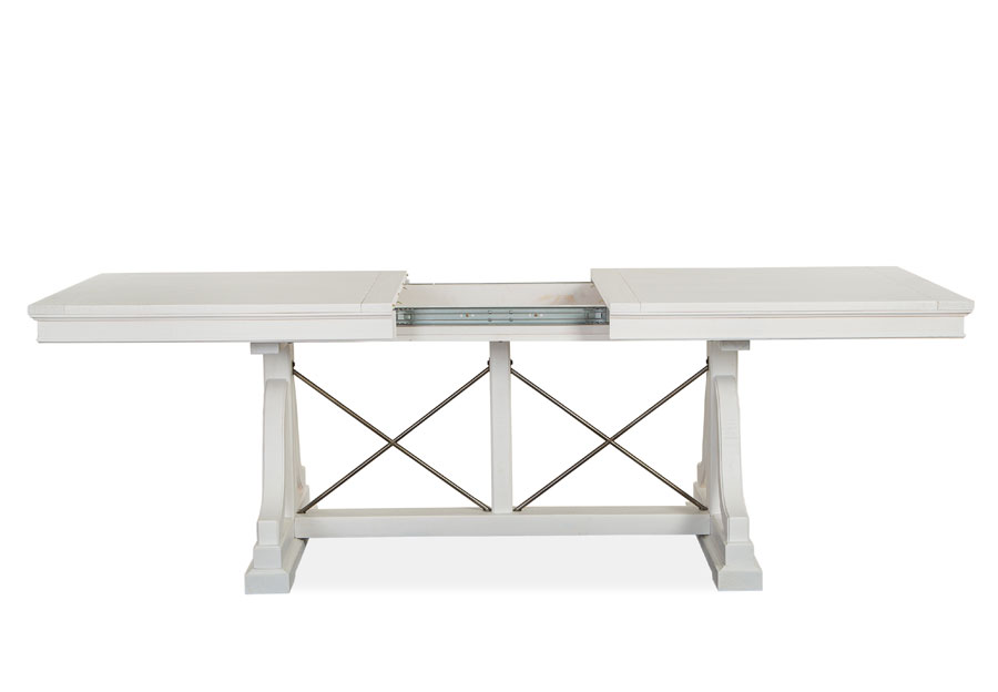 Magnussen Heron Cove White Dining Table