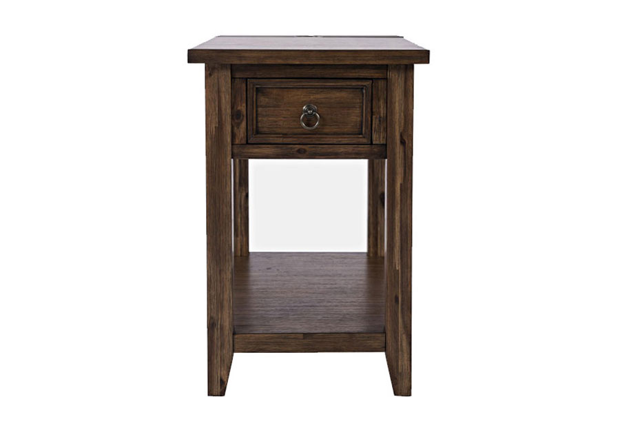 Jofran Bakersfield Power Chairside Accent Table