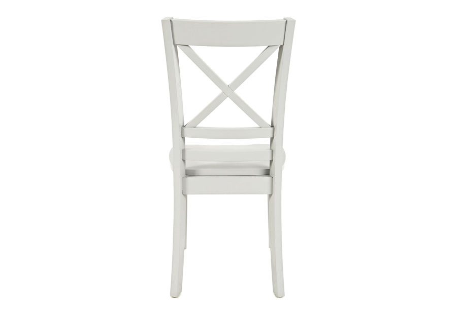 Jofran Simplicity Dove X-Back Side Chair