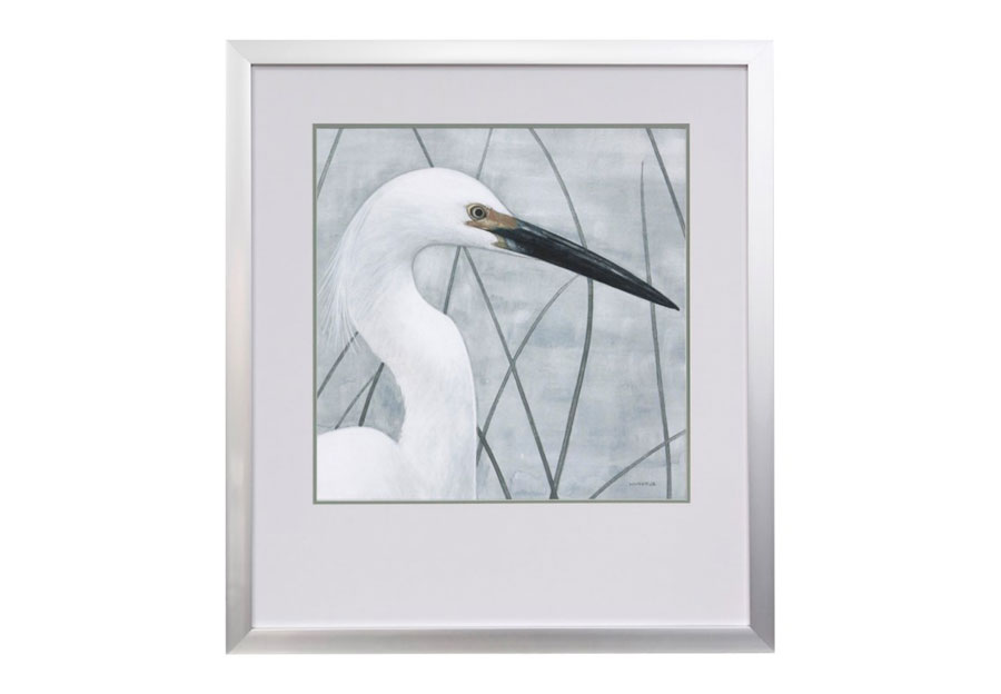 StyleCraft Marsh Grass Egret - 39" x 35"