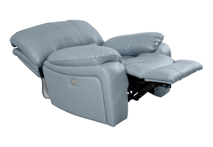 Cheers Sanibel Hydra Leather Match Dual Power Recliner