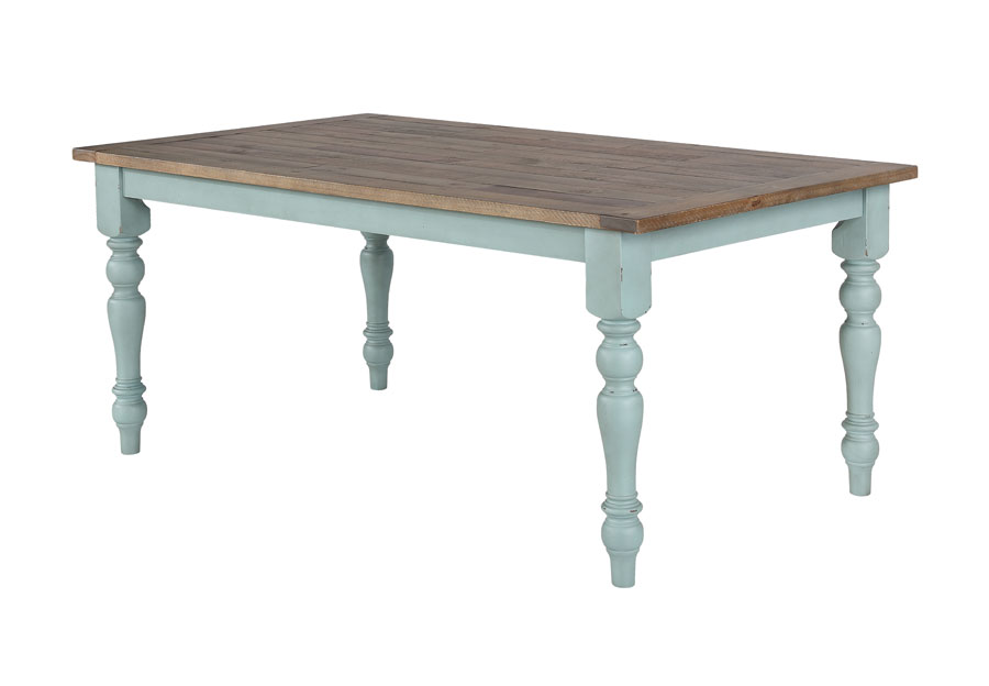 Lifestyle Harbor Bay Blue Rectangle Dining Table
