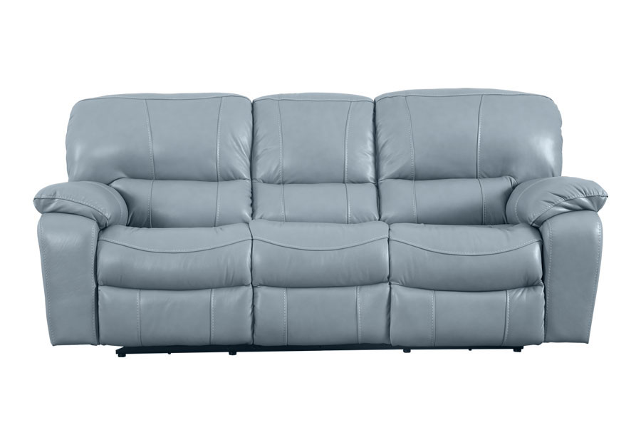 Cheers Sanibel Hydra Leather Match Manual Reclining Sofa and Reclining Console Loveseat