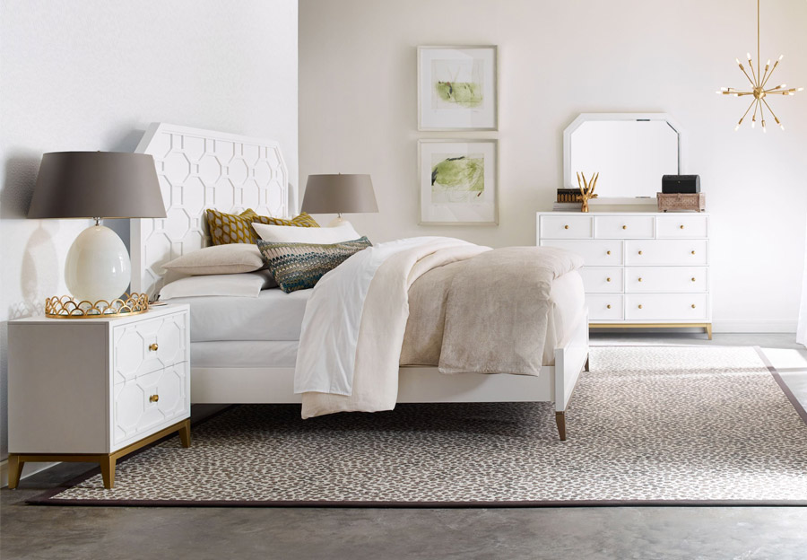 Furniture Warehouse Offers A Large, Mirrored Bedroom Furniture Set White