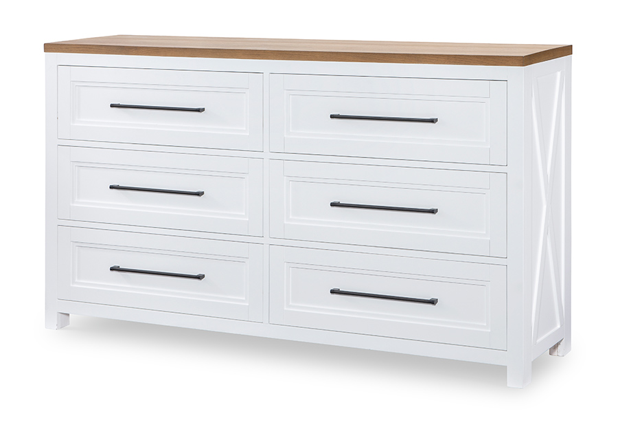 Legacy Franklin Queen Panel Bed, Dresser and Mirror