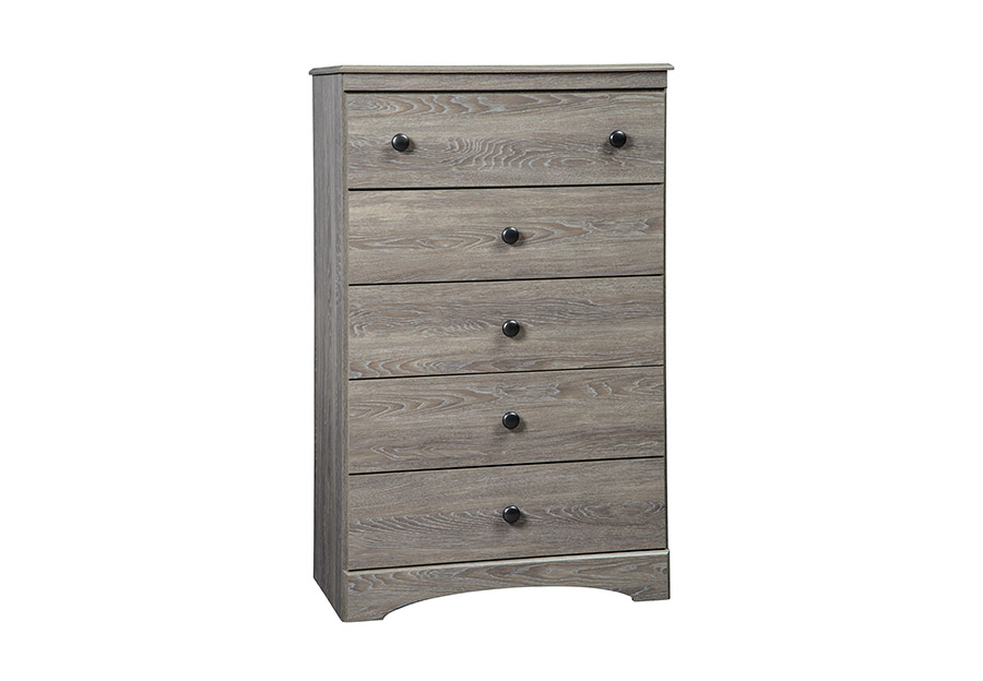 Kith Mulberry Grey Five-Drawer Chest