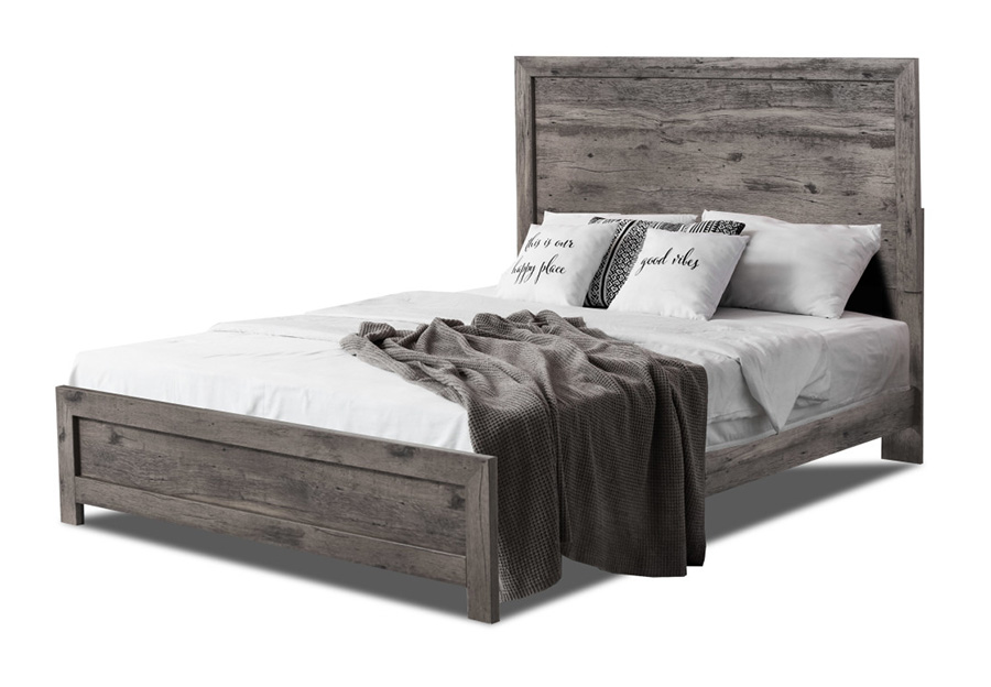 Kith Langston Ash Twin Bed, Dresser and Mirror