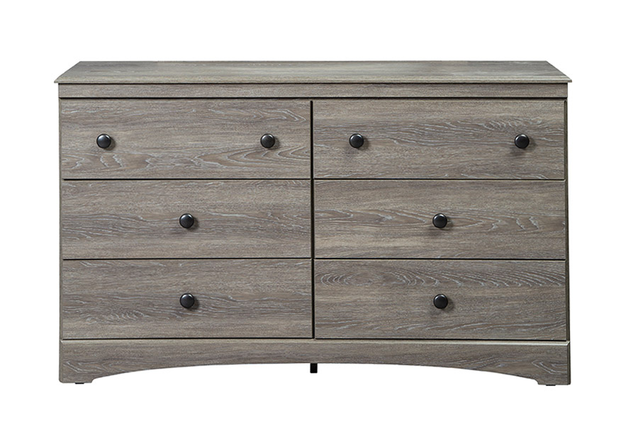 Kith Mulberry Grey Queen Panel Headboard, Dresser and Mirror