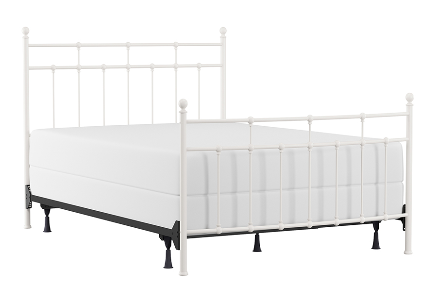 Hillsdale Providence White Queen Metal Bed