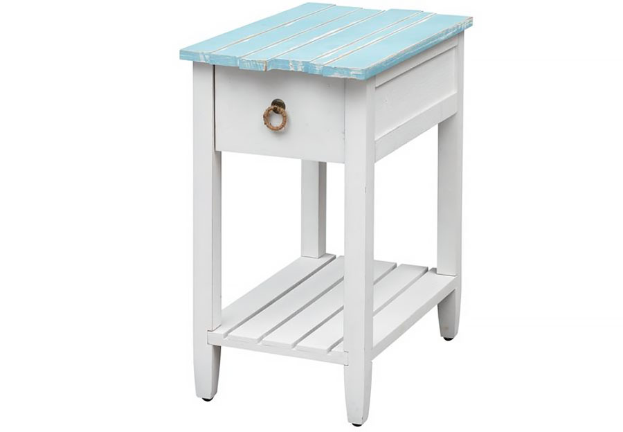 Coast to Coast Boardwalk One Drawer Chairside Table