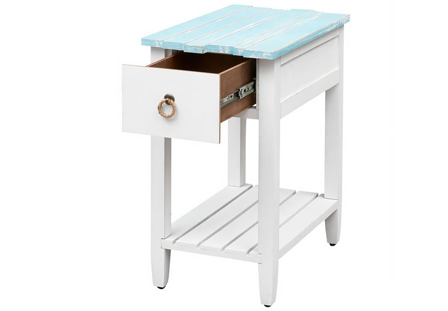 Coast to Coast Boardwalk One Drawer Chairside Table