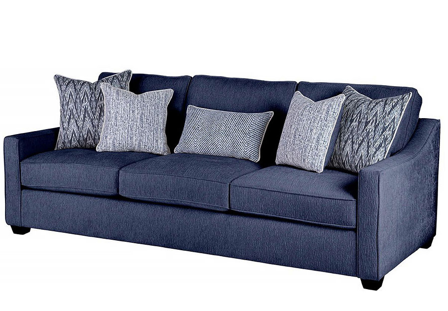 Behold Home Dakota Navy Sofa