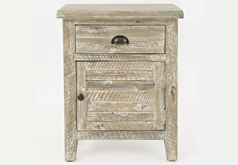Jofran Artisan's Craft Washed Grey Accent Table