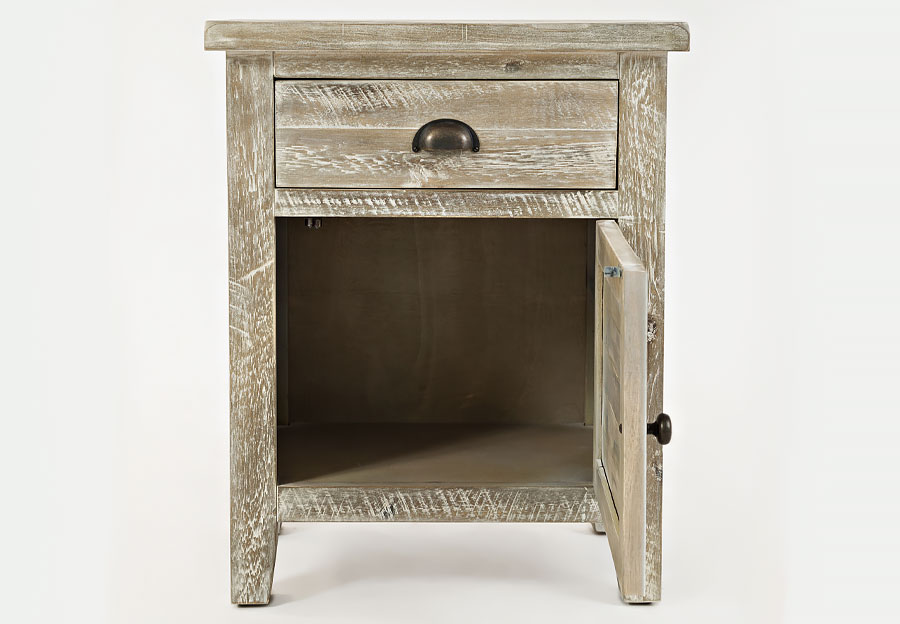 Jofran Artisan's Craft Washed Grey Accent Table