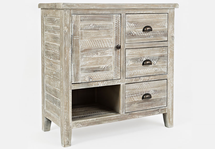 Jofran Artisan's Craft Washed Grey Accent Chest