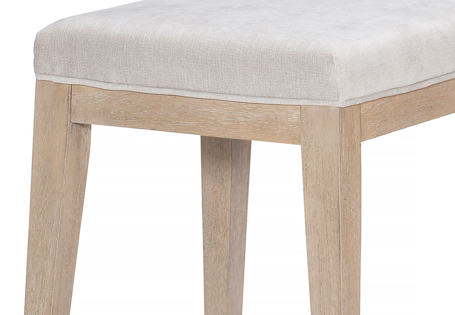Legacy Edgewater Natural Upholstered Stool