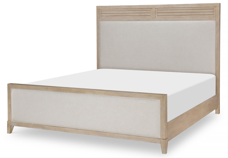 Legacy Edgewater Natural Upholstered King Bed