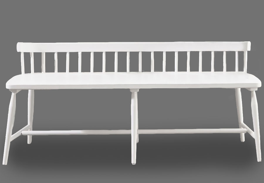 Liberty Furniture Palmetto Heights Shell White Bed Bench