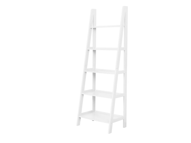Powell Rossland White Bookshelf