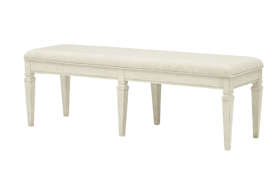 Magnussen Newport Upholstered Dining Bench With Storage