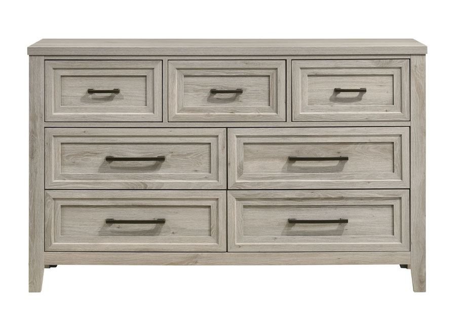 Lifstyle Seabrook Grey Seven Drawer Dresser