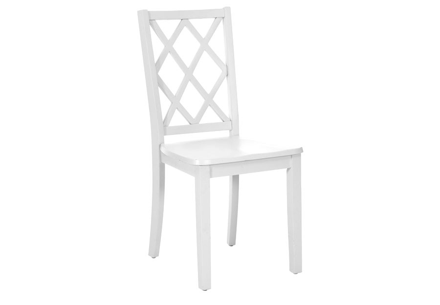 Powell Maui White Side Chair