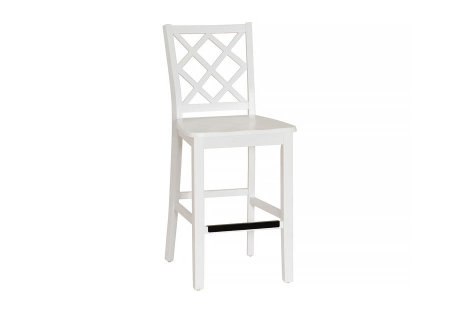 Powell Maui White Counter Chair