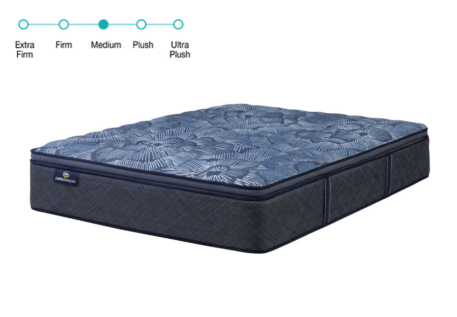 Serta Classic Cobalt Calm Medium Pillow Top Queen Mattress