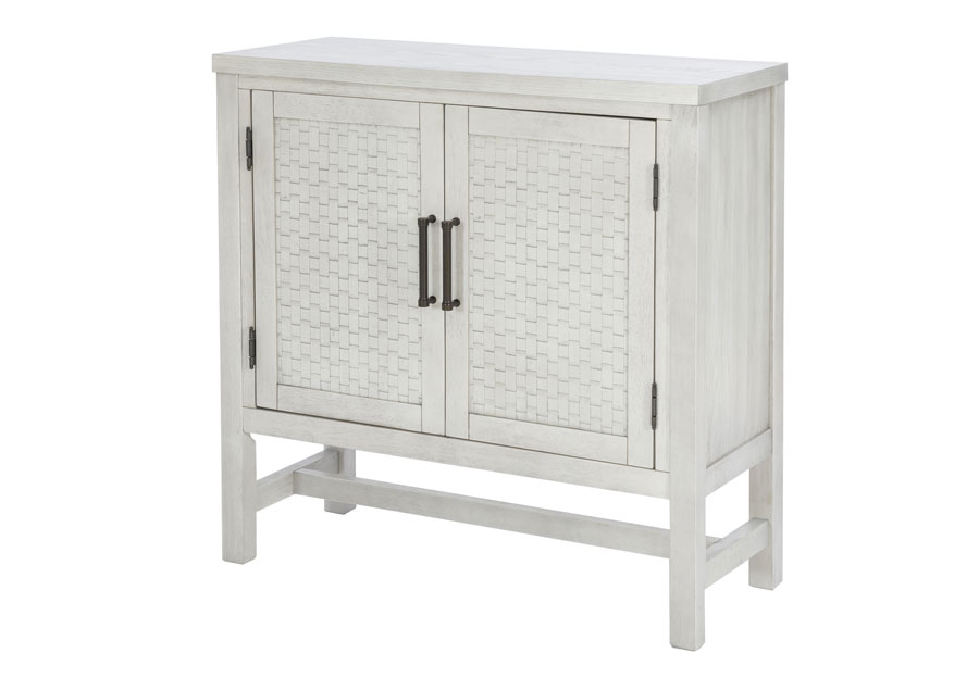Powell Dixon Pebble Grey Accent Cabinet
