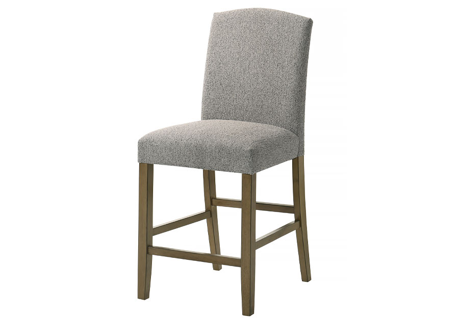 Lifestyle Kendall Grey Upholstered Counter Chair