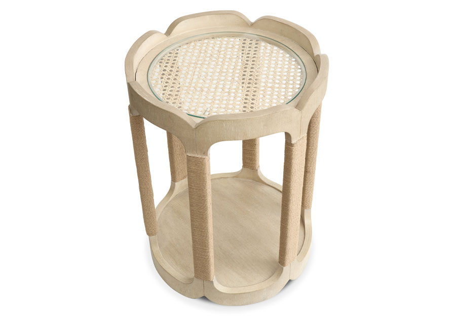 Magnussen Sunset Cove Brown Drum Table