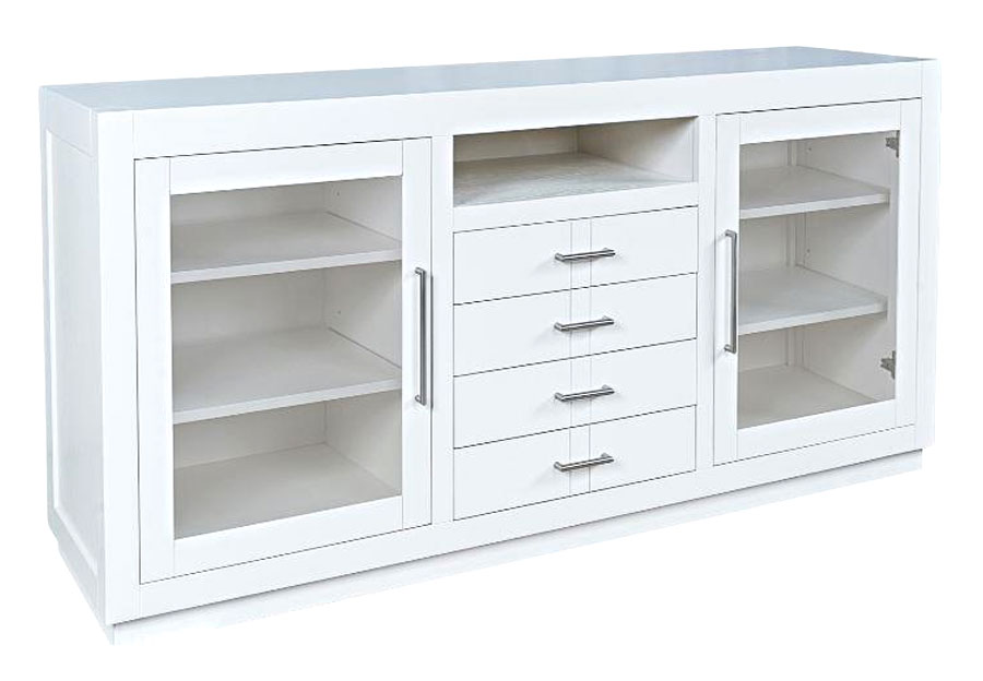 Jofran Auburn Hills White 70inch Console