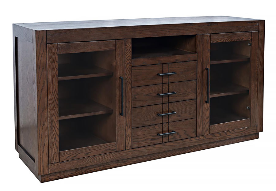 Auburn Hills 50inch Console - Dark Oak