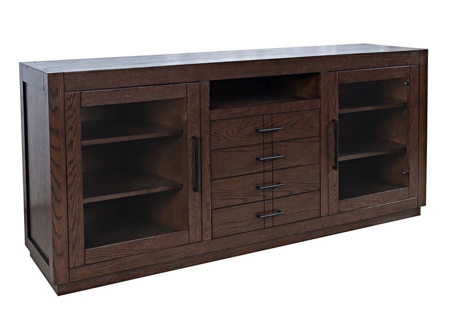 Auburn Hills 70inch Console - Dark Oak
