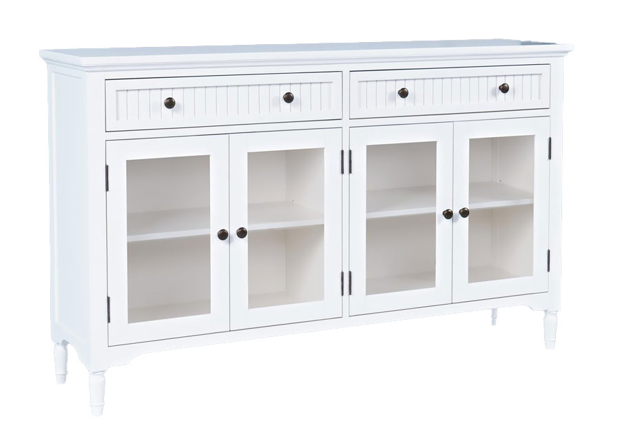 Westport 58inch Accent Cabinet - White