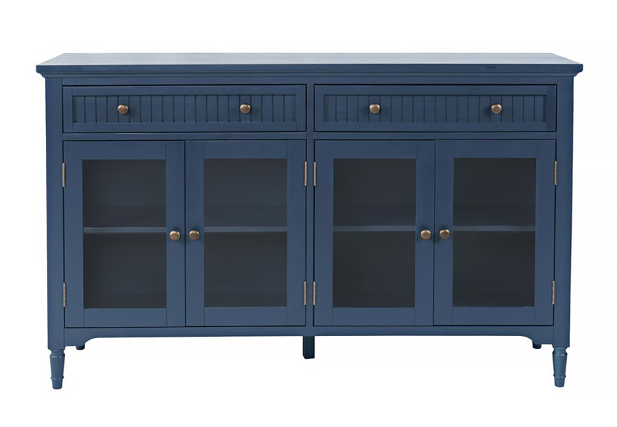 Westport 58inch Accent Cabinet - Navy
