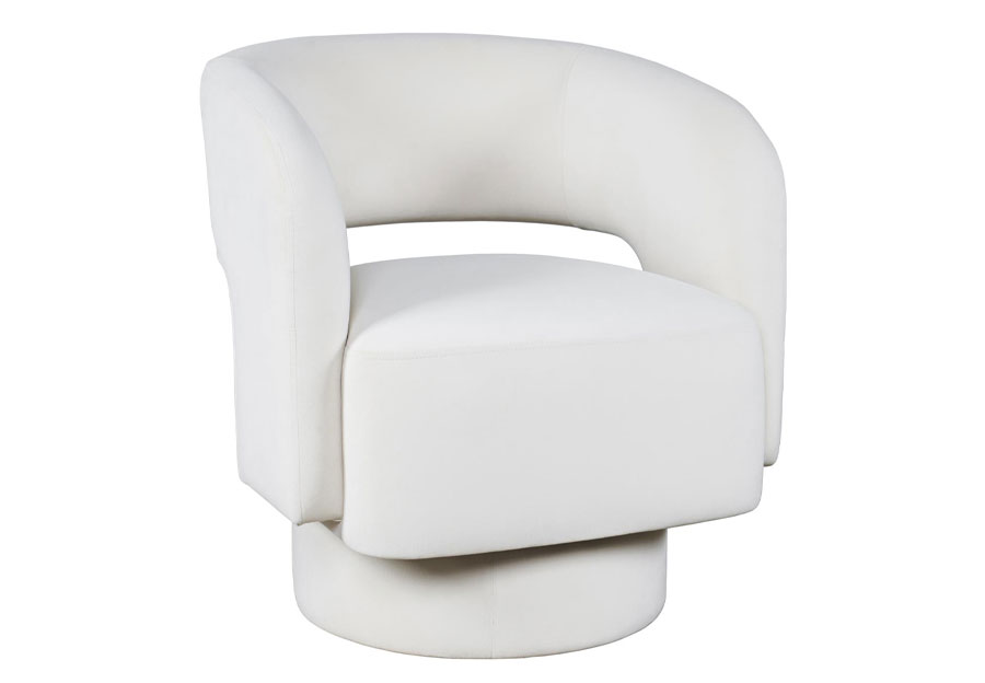 Jofran Sutton Natural Swivel Chair