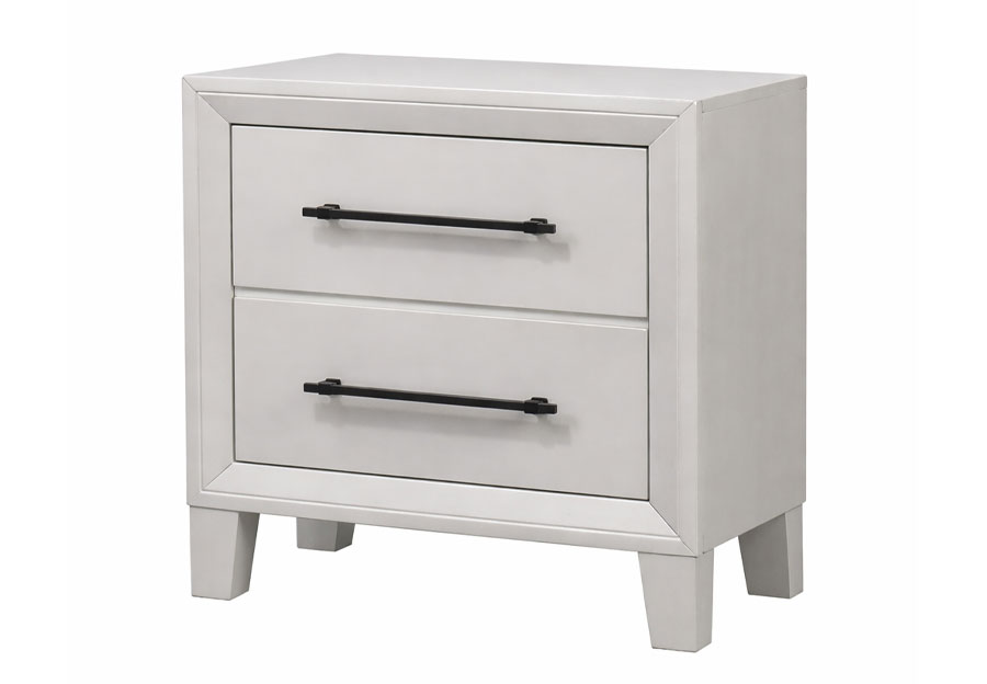 Newclassic Ballard Pearl Two Drawer Nightstand