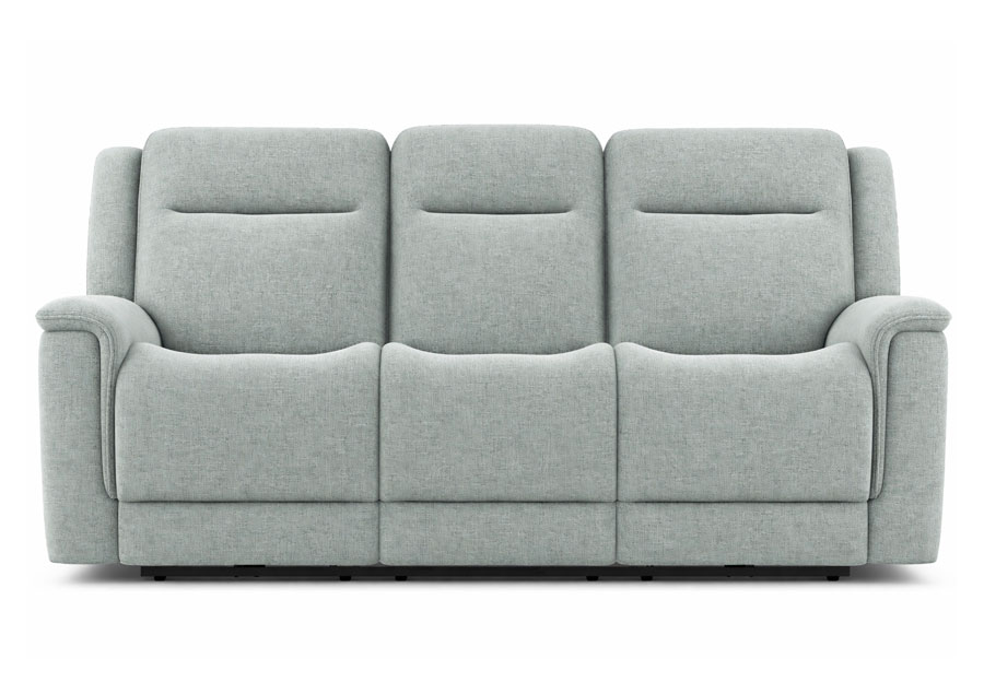 Vogue Baywood Seafoam Manual Sofa with Drop Down Table